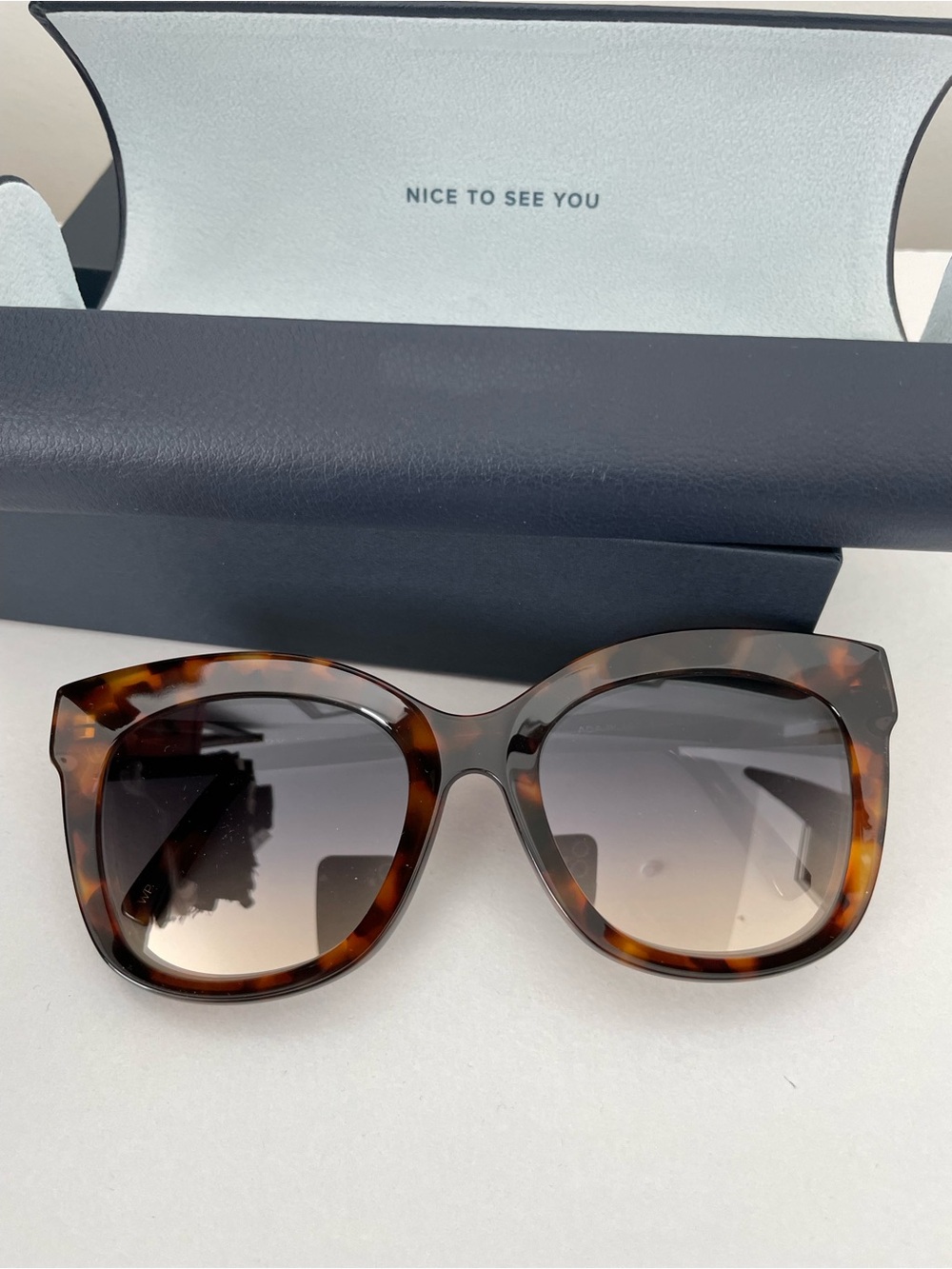 Warby Parker Tortoise Shell Sunglasses - Brown Gradient Lenses. New never worn!